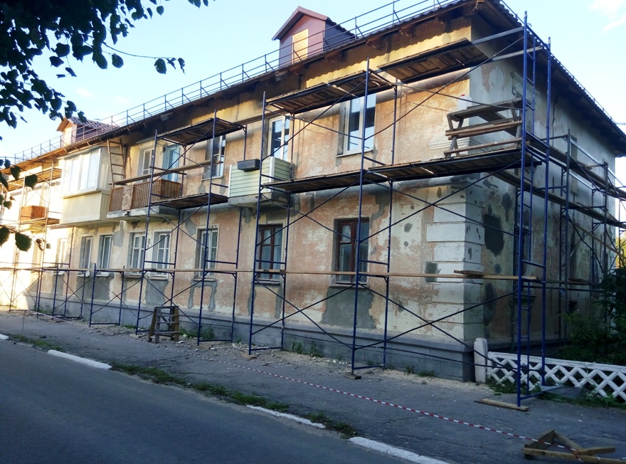 Фасад после капремонта г. Суворов, ул. Ленина д. 6
