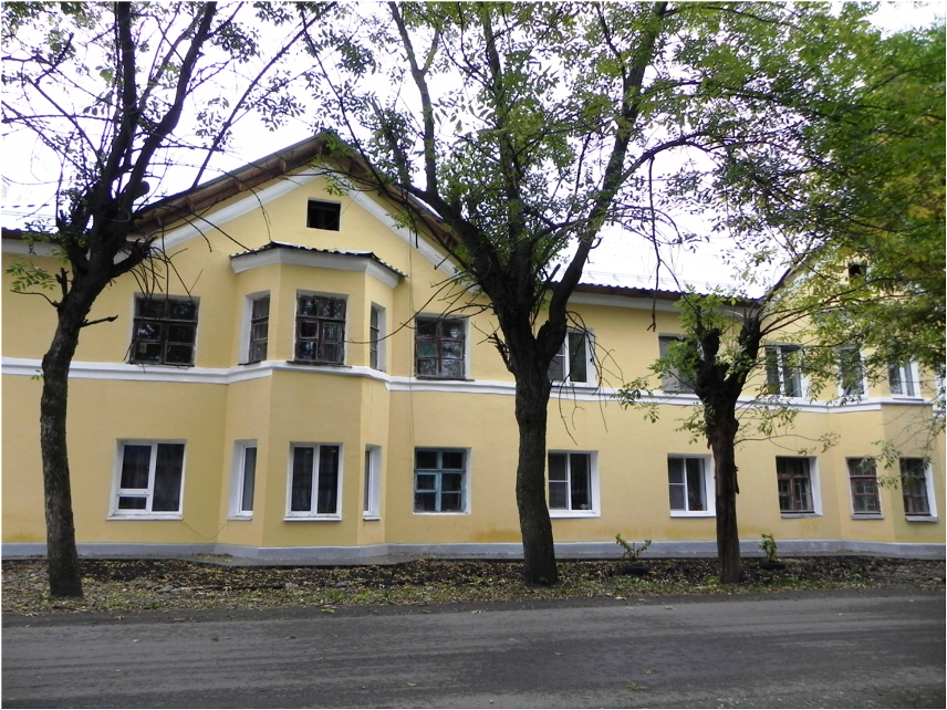 Фасад дома до и после капитального ремонта г.Донской мкр. Северо-Задонск ул. Вахрушева д. 21.