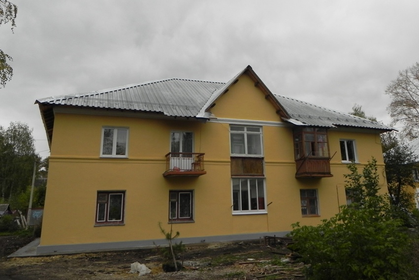Дом до капитального ремонта и после расположенный по адресу город Донской мкр. Северо-задонск ул. Вахрушева 39. 