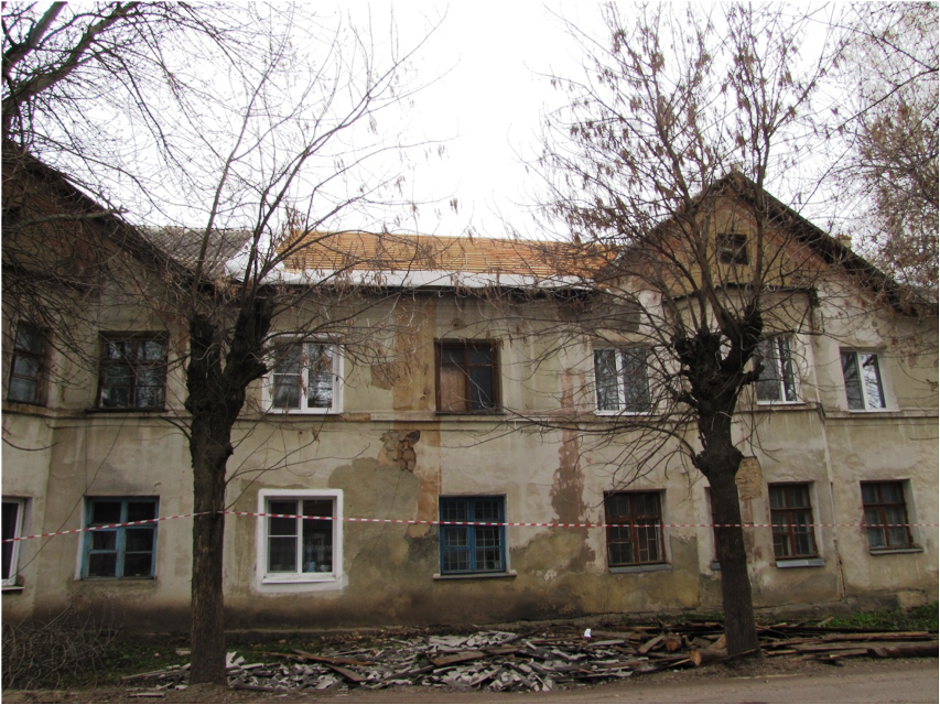 Фасад дома до и после капитального ремонта г.Донской мкр. Северо-Задонск ул. Вахрушева д. 21.