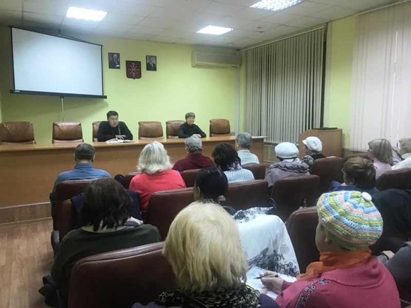  18.10 2019 г. жителям Пролетарского района г. Тулы  рассказали о порядке  проведения    энергоэффективного  капремонта. 