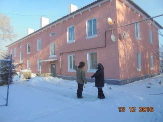 Внешний вид домов после капитального ремонта расположенных в городе Новомосковск.Гражданская д.4
